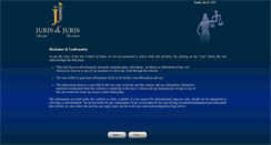 Desktop Screenshot of jurisnjuris.com