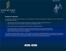 Tablet Screenshot of jurisnjuris.com